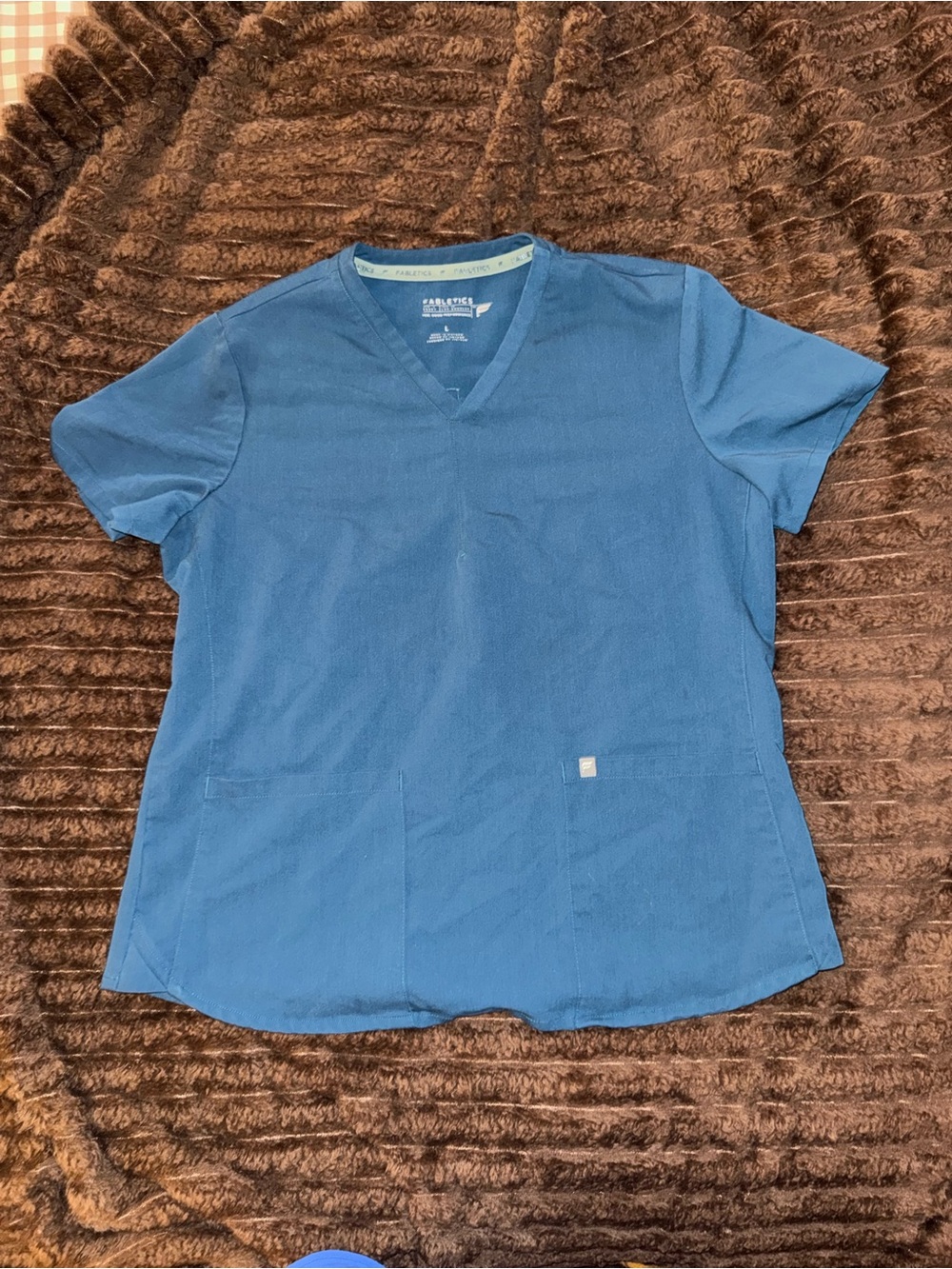 Fabletics scrub top